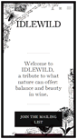 Mobile Screenshot of idlewildwines.com